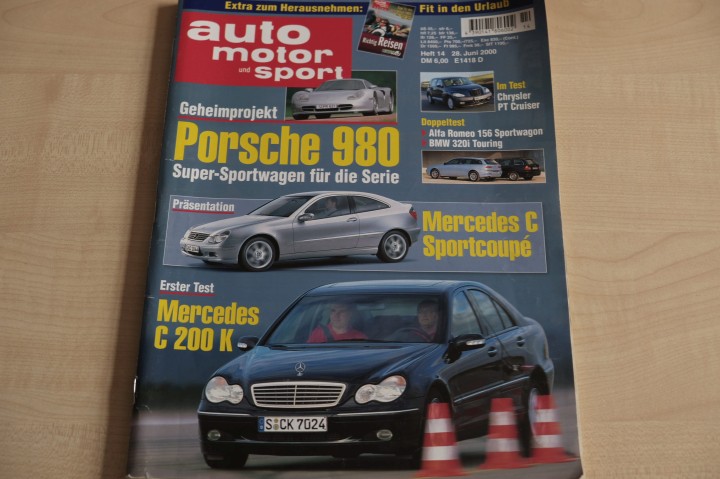 Deckblatt Auto Motor und Sport (14/2000)